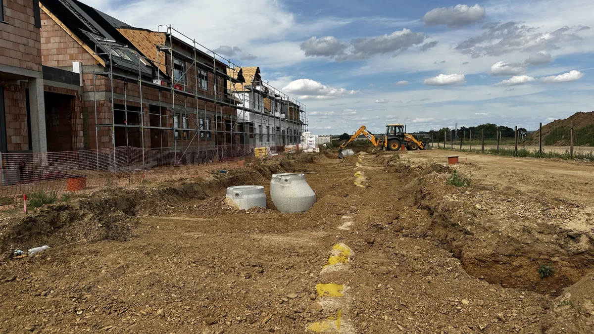 Dokončení prací infrastruktury