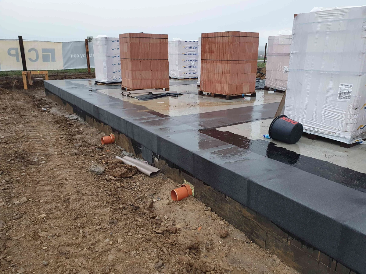 Izolace - první blok 10ti RD